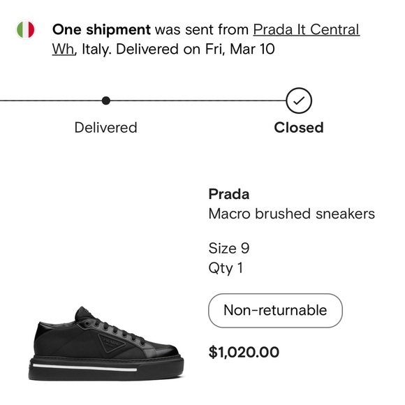 Prada sneakers - Picture 6 of 6